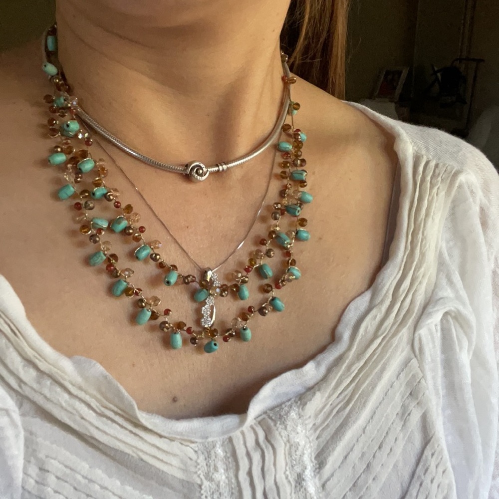 Handcrafted necklaces ❤️💕 - Picture 3 of 8
